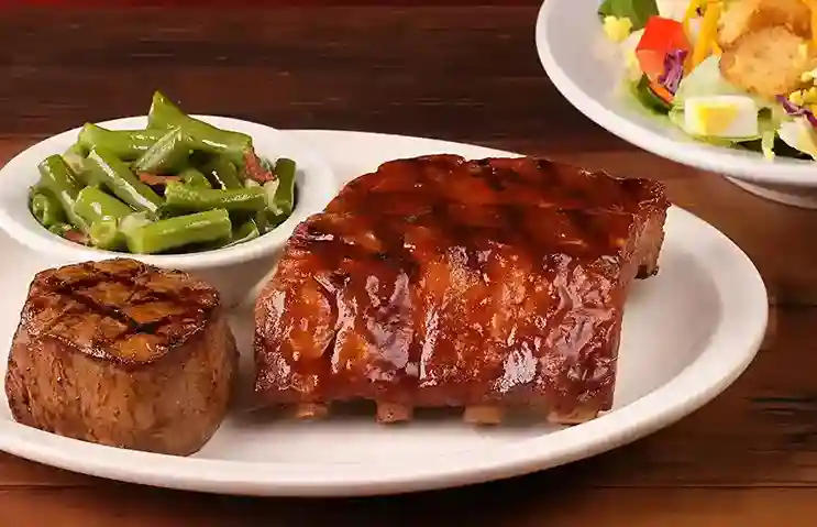 Filet 6oz & Ribs texas roadhouse