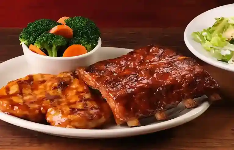 grilled bbq chicken and ribs texas roadhouse