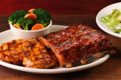 grilled bbq chicken & ribs texas roadhouse
