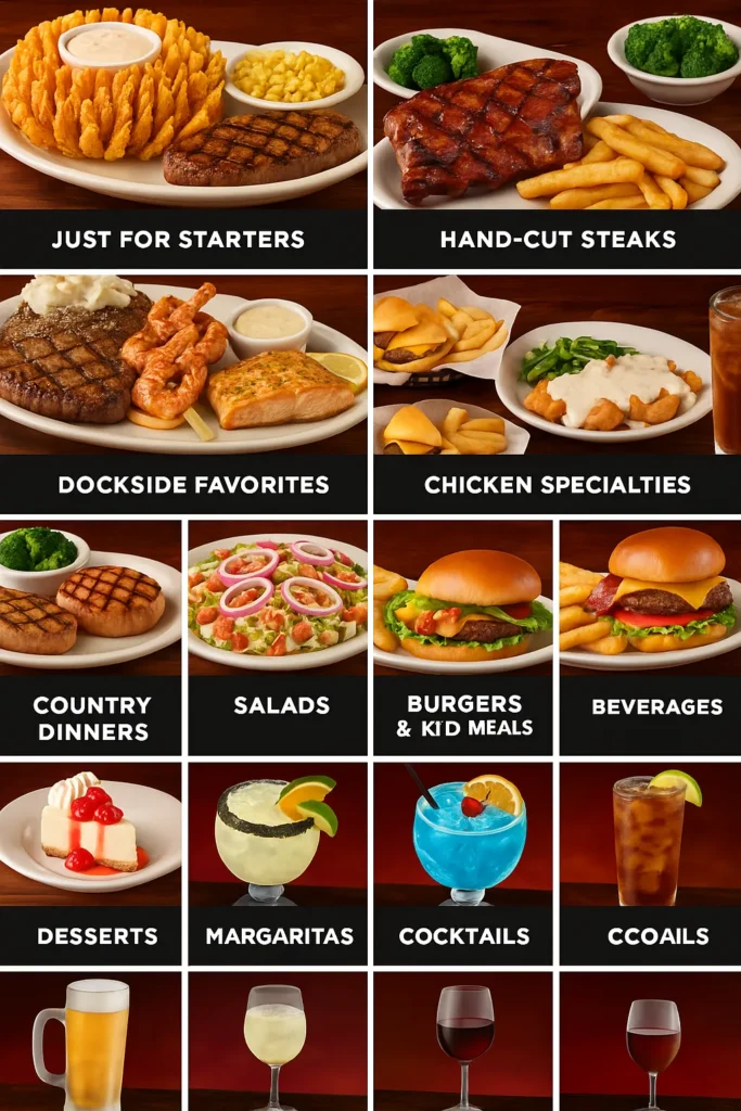 Texas roadhouse menu